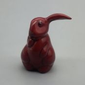 Royal Doulton Flambe Lop Eared Rabbit