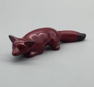 Royal Doulton Flambe Fox