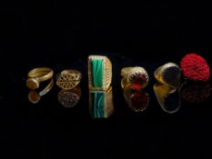5 Vintage Turkmen Near Eastern Ring