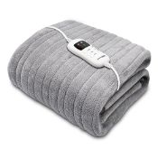 Dreamcatcher Electric Heated Throw Blanket 160 X 120Cm, Machine Washable Soft Fleece Overblanket...
