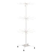 BestAlice Jewellery Rack, 3 Tier Rotating Jewellery Display Holder, Necklace Holder Rack Fashion Cou