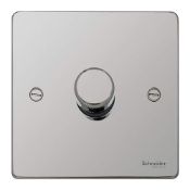 Schneider Electric Ultimate Low Profile - Single 2 Way Dimmer Light Switch, Main and Low Voltage,...