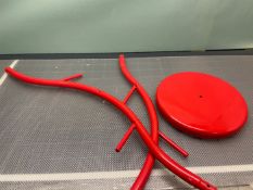 Marcio Amazon - Movian Appendiabiti Rosso, 185 X 32 X 32 Cm