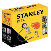 Stanley Tools For Air Compressor, Air Tool Kit (Pack of 6) 9045717Stn