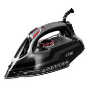 Russell Hobbs Power Steam Ultra Iron, Ceramic Non-Stick Soleplate, 210G Steam Shot, 70G Continuou...