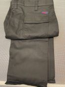 Lee Cooper Ladies Heavy Duty Easy Care Multi Pocket Work Safety Classic Cargo Pants Trousers, Bla...