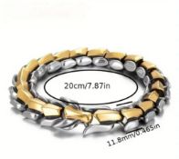 New! Retro Men's Dragon Head Bracelet.