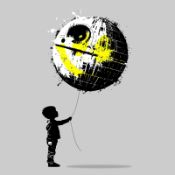 Chris Boyle (b 1972) 'Smile Star' In Yellow, Urban/Street Art Print, Printers Poof, COA, 2024