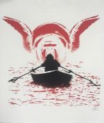 NICK WALKER (b 1969) ‘A New Dawn’, Publishers Copy, screen print, signed, limited edition, 2007