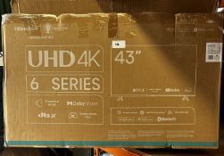 Hisense UHD 4K 6 Series 43