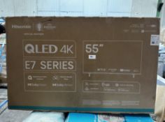 Hisense QLED 4K E7 Series 55