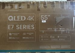 Hisense QLED 4K E7 Series 55