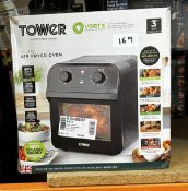 Tower Vortx 12L air fryer oven, RRP £150 - GRADE U