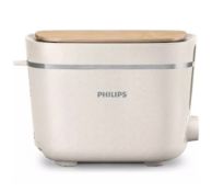 Philips Conscious Collection 2 Slice Toaster, Cream RRP £50