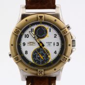 Camel / Adventure Watches Chrono Time - (Unworn) Gentlemen's Steel Wrist Watch