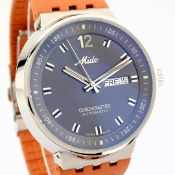 Mido / All Dial Day Date Chronometer Automatic Transparent (Unworn) - Gentlemen's Steel Wristwatc...