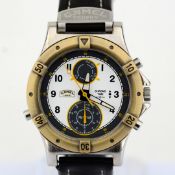 Camel / Adventure Watches Chrono Time - (Unworn) Gentlemen's Steel Wrist Watch