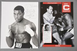 HENRY COOPER & FRANK BRUNO, Original Signatures
