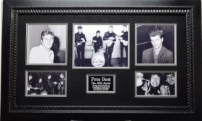 PETE BEST original signature presentation