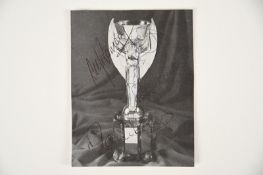 ENGLAND 1966, Various original signatures.