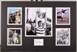 BILLY MCNEILL original signed presentation