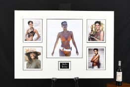 Halle Berry Signed Photo Presentation