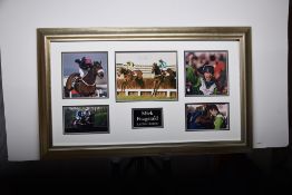 MICK FITZGERALD original signature presentation.