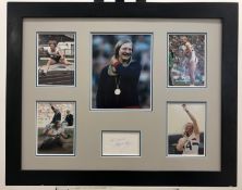 MARY PETERS framed original signature presentation.