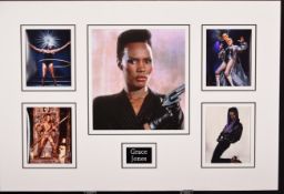 GRACE JONES original signed presentation