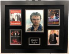 DANNY BOYLE framed original signature presentation