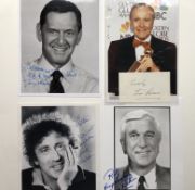 FAMOUS SCREEN COMEDIANS; George Burns, Jack Lemmon, Gene Wilder & more
