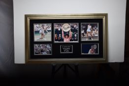 VIRGINIA WADE original signature presentation.