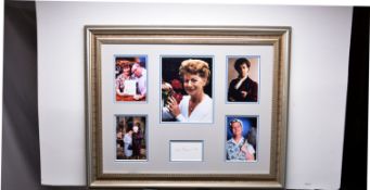 JEAN ALEXANDER framed original signature presentation