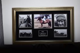 BOB CHAMPION original signature presentation.