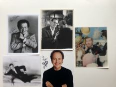 COMEDY; Tony Randall, Jack Klugman, Jackie Mason, Billy Crystal & Milton Berle signatures