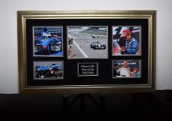 GIANCARLO FISICHELLA original signature presentation.