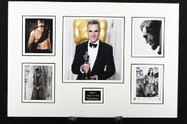 Daniel Day Lewis Unique Signed Photo Presentation