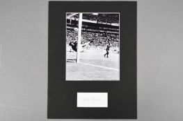 GORDON BANKS Original signature.