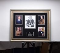 JIM BROADBENT framed original signature presentation.