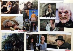 FANTASY MONSTERS; Studio photos bearing original signatures