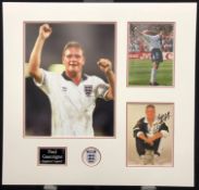 PAUL GASCOIGNE original signed presentation