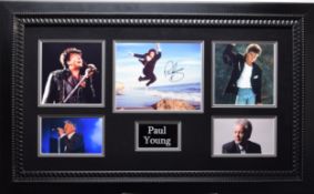 PAUL YOUNG original signature presentation