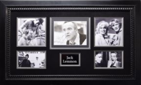 JACK LEMMON original signature presentation