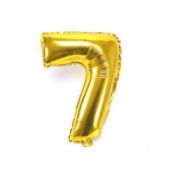 Golden Letters Aluminum Film Balloons (16 
