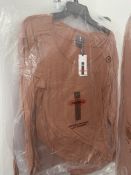 Box of Ladies Buffalo Tops All Sizes From XS - XL