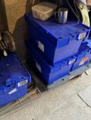 4 x Large Crates of White China - Canteen, Cafe or Restaurant - Cups Saucers Teapots Etc