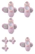 15x Girls Ballet Shoes Pink Various Sizes RRP £140+