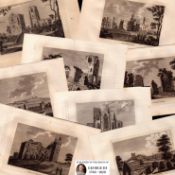 Job Lot Yorkshire Grose Antique 230+ Years Old 1783 Copper Engraving-2.