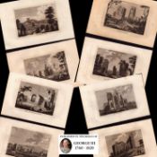 Job Lot Yorkshire Grose Antique 230+ Years Old 1783 Copper Engraving-1.