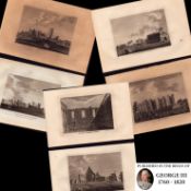 Job Lot Durham Grose Antique 230+ Years Old 1783 Copper Engraving.